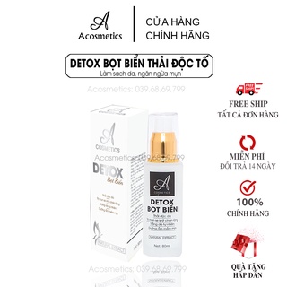 Detox Bọt Biển Acosmetics - Giúp đào thải Độc Tố, se khít lỗ chân lông, Ngừa mụn hiệu quả - 80ml