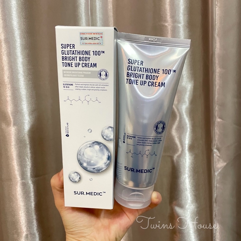 Kem Dưỡng Trắng Da Body Sur Medic Super Glutathione