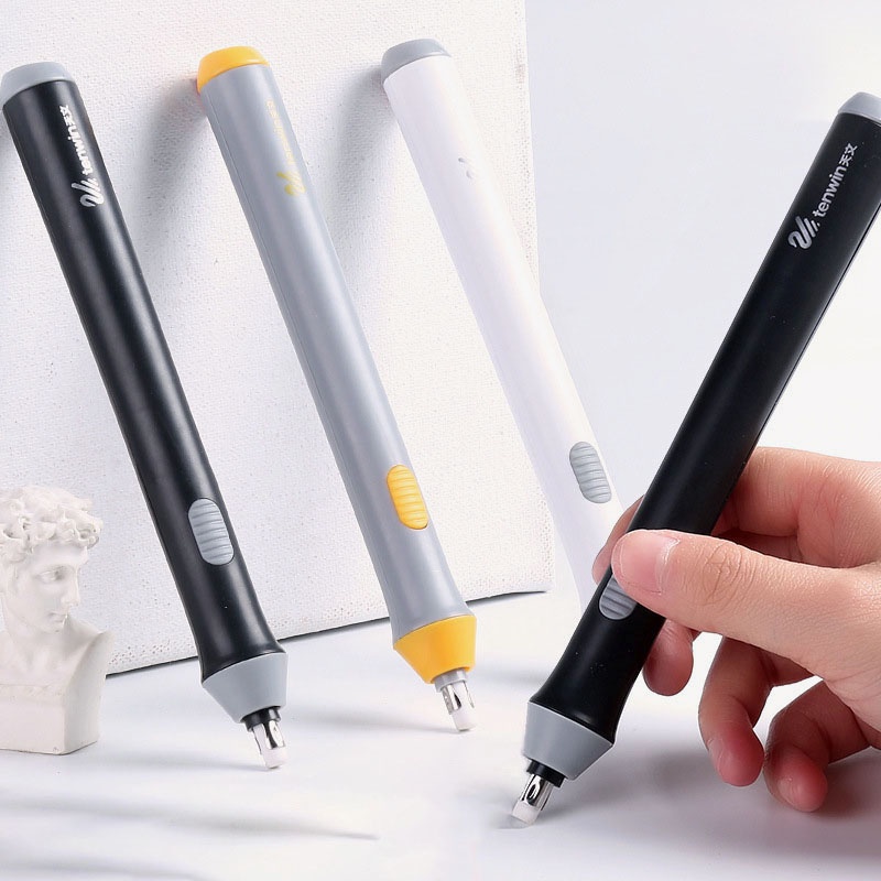 Cục Tẩy Chạy Điện Kèm Lõi Cao Su Dùng Vẽ Phác Thảo Tiện Dụng