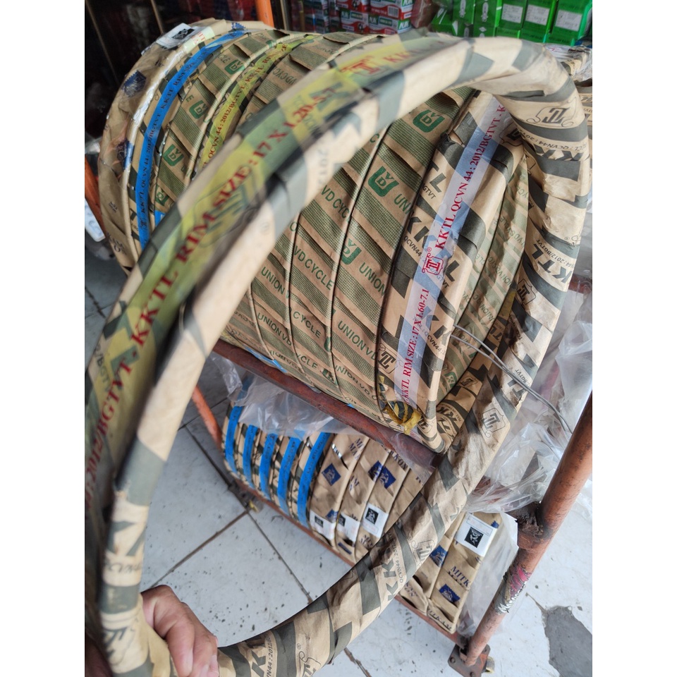 Vành,niềng xe WAVE và DREAM ,vành 1.2 - Niềng vành KIM KHÍ THĂNG LONG 1.2