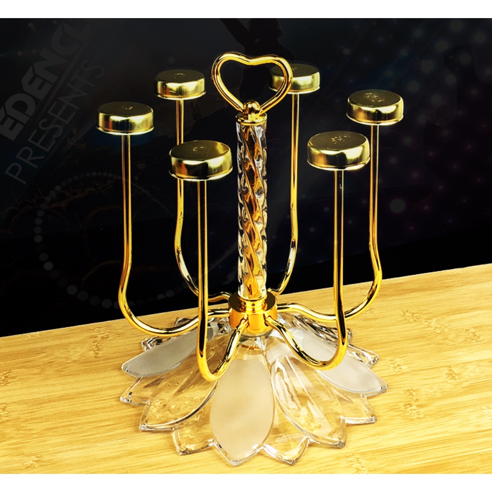 Giá Úp Ly Trụ Xoay. Giá úp cốc. Giá treo ly trụ xoay đẹp