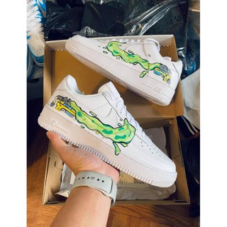 giày AF1 custom súng nước/chất độc