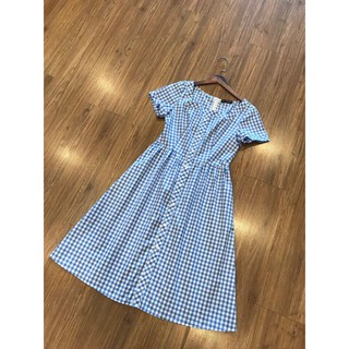váy caro topshop