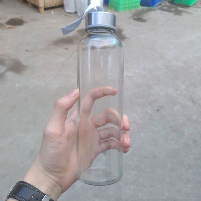 10 Chai thủy tinh 300ml có quai xách