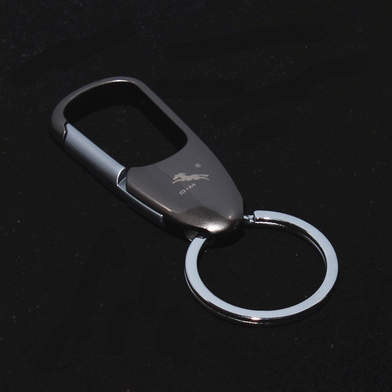 Móc khóa nam cao cấp thương hiệu Proud Horse OM103 móc chìa khóa ô tô xe máy đeo thắt lưng chất liệu hợp kim Chammart