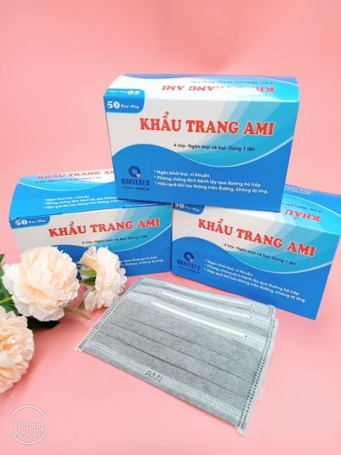 Set 10 Khẩu trang 4 lớp