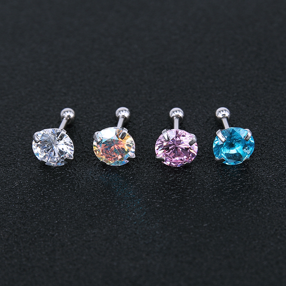 Set 4 Cặp Hoa Tai Thiết Kế Thời Trang Dành Cho Nữ