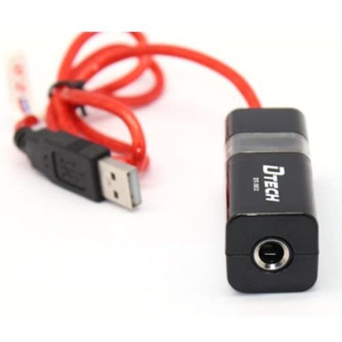 Cáp chuyển đổi từ USB 2.0 máy tính sang micro Karaoke giắc 6 ly DTECH DT 5032