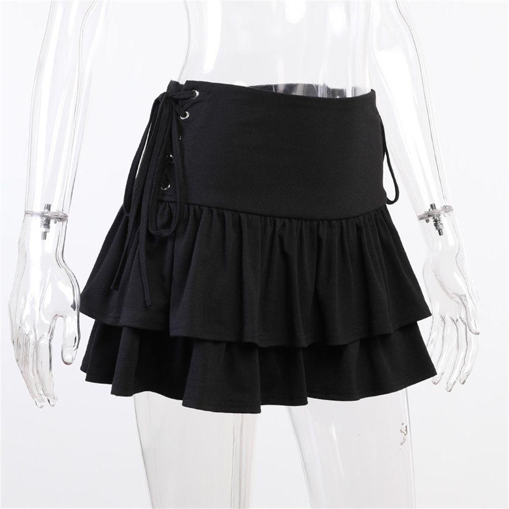 Chân Váy Mini Lưng Cao Thời Trang Mùa Hè Hàng Mới Dành Cho Bạn Nữ