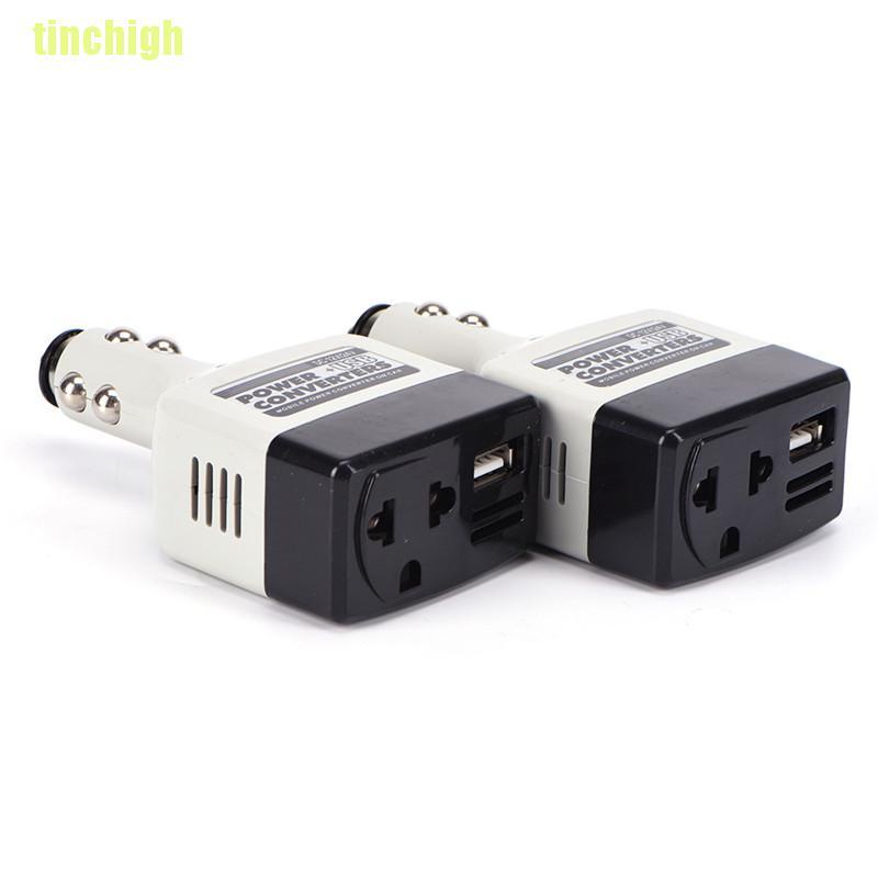 Bộ Chuyển Đổi Nguồn Điện Dc 12v Sang Ac 220v Với Cổng Usb Chuyên Dụng