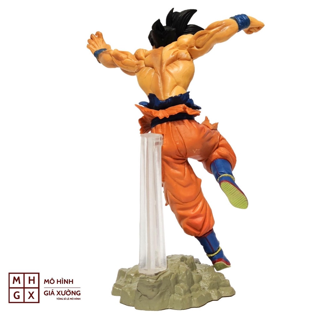 Mô hình Dragon Ball Songoku trạng thái chiến đấu hàng siêu đẹp cao 21cm , figure mô hình 7 viên ngọc rồng