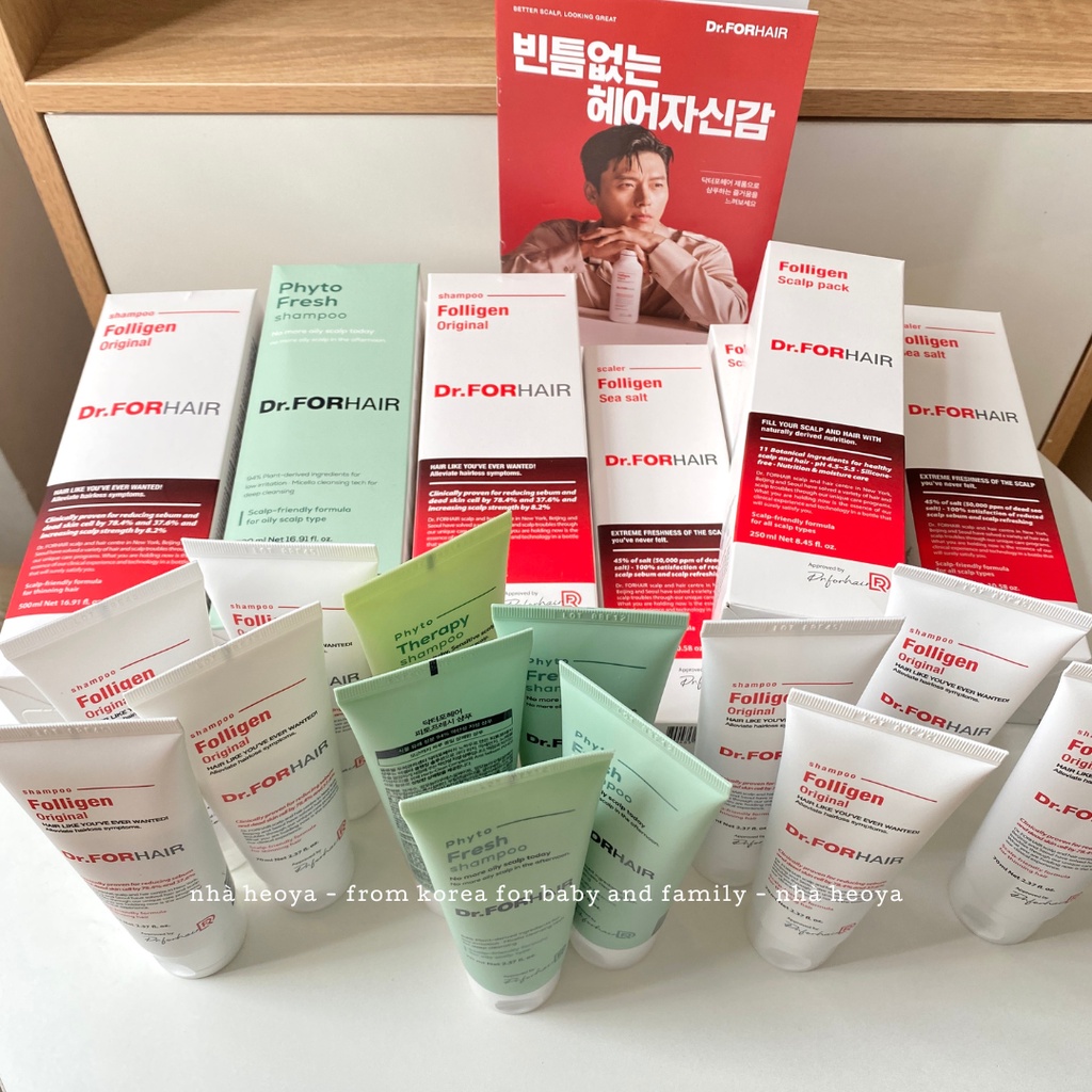 DẦU GỘI DR.FORHAIR FOLLIGEN ORIGINAL PHYTO FRESH PHỤC HỒI NGĂN RỤNG TÓC