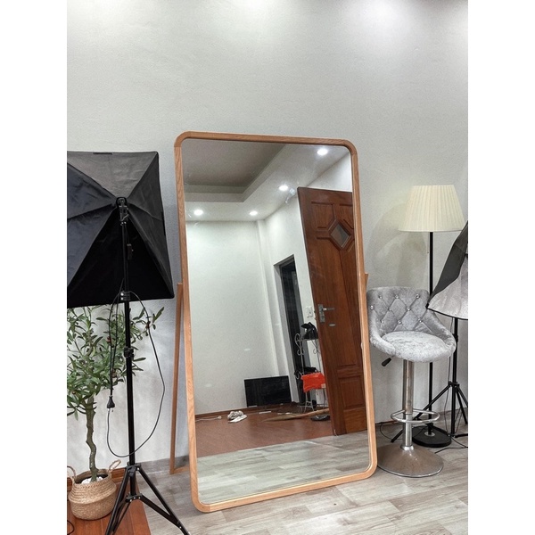Gương soi toàn thân cao cấp giá rẻ tặng kèm chân dựa