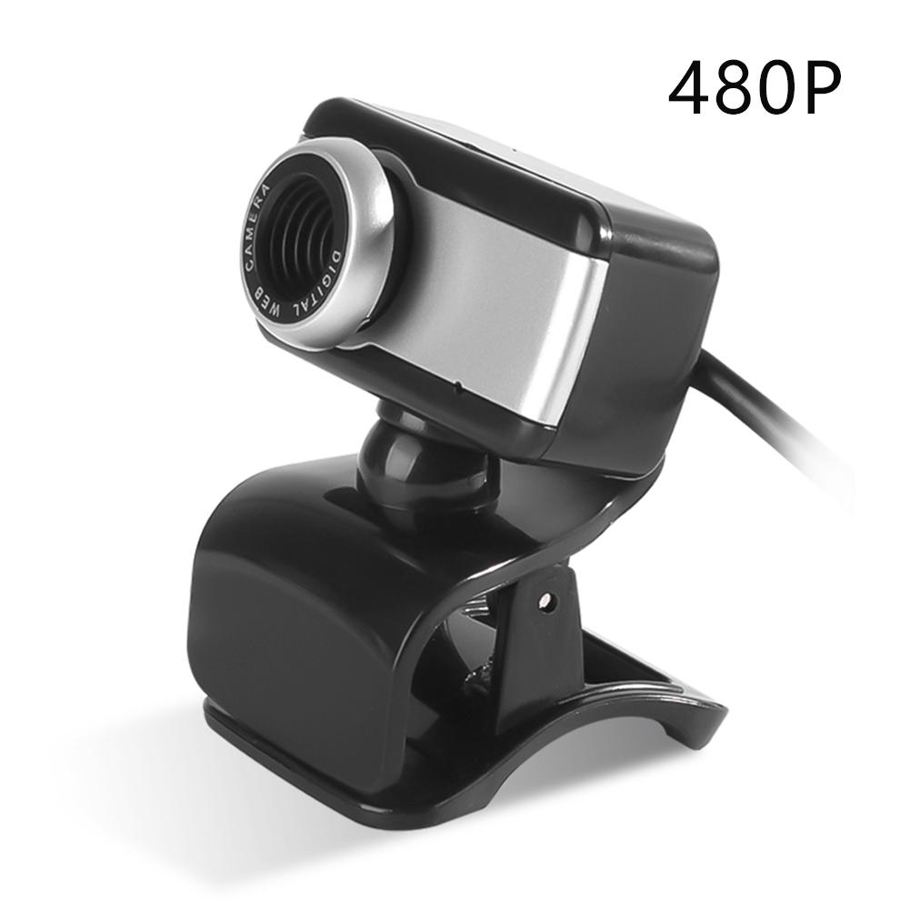 TZ USB Webcam Xoay Camera HD WebCam Với Micrô Clip cho PC Máy tính xách tay Máy tính xách tay | BigBuy360 - bigbuy360.vn