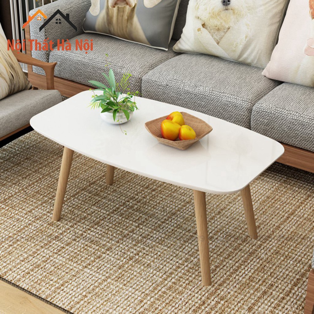 ❁Bàn Trà SOFA, Hình Chữ Nhật, Vuông Đa Năng CHÂN GỖ TỰ NHIÊN phong cách BẮC ÂU