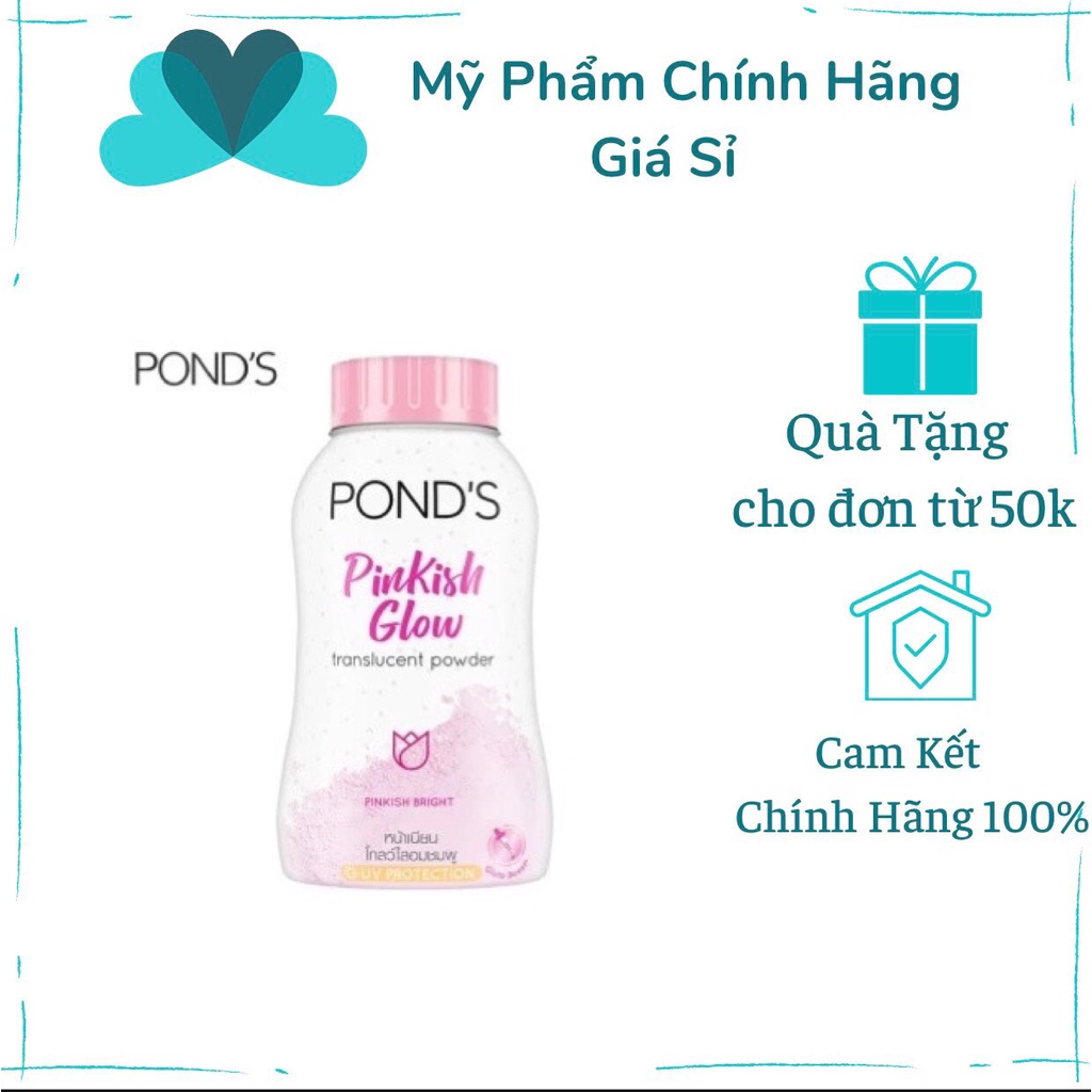 Phấn Phủ Siêu Mịn Pond Pinkish Glow Translucent Powder 50g