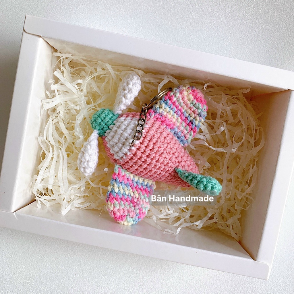 HÀNG ORDER - Máy bay móc len - Soul Plane - MÓC KHÓA BALO