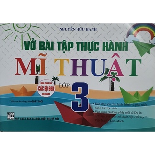 Sách - vở bài tập thực hành mĩ thuật lớp 3