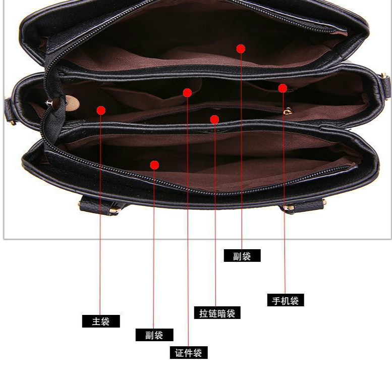 Ready stock túi xách túi đeo chéoTúi đeo vai xách tay bằng da thời trang dành cho nữ loại lớn