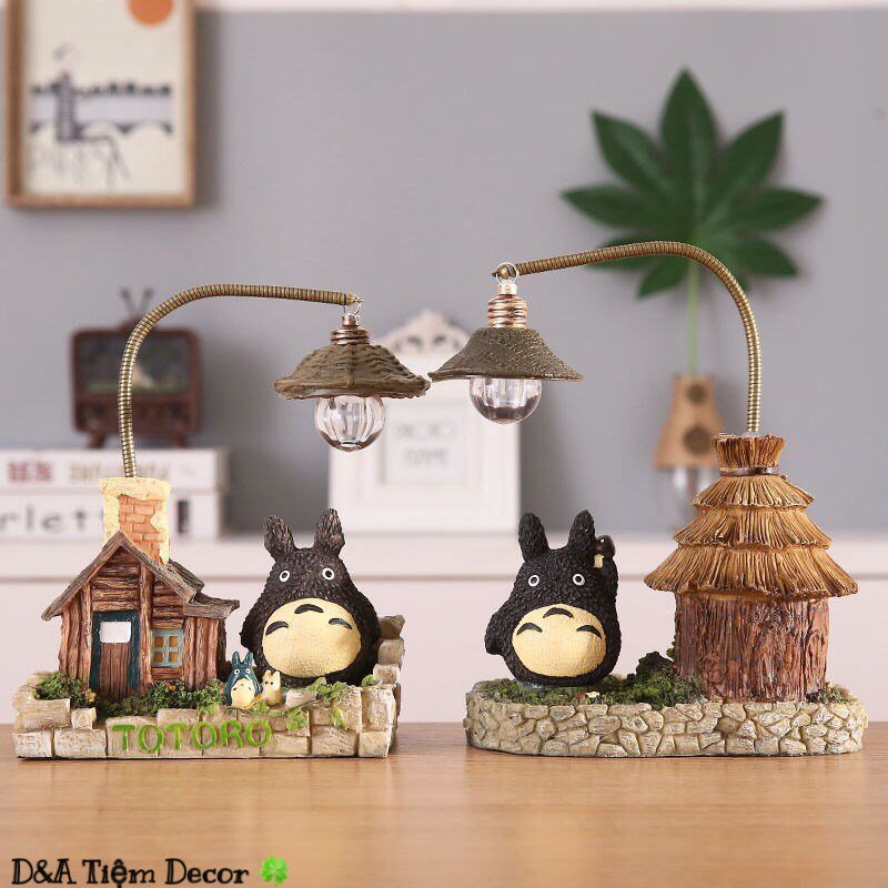 Mô hình TOTORO đèn LED trang trí phòng khách, phòng ngủ (đèn ngủ)