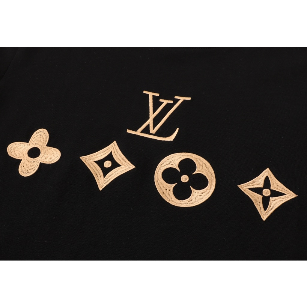 Áo Thun Ngắn Tay Thêu Chữ Thời Trang Cho Cặp Đôi