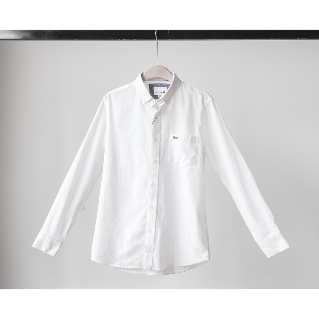 Áo sơ mi nam cổ bẻ dài tay chất vải đũi cao cấp