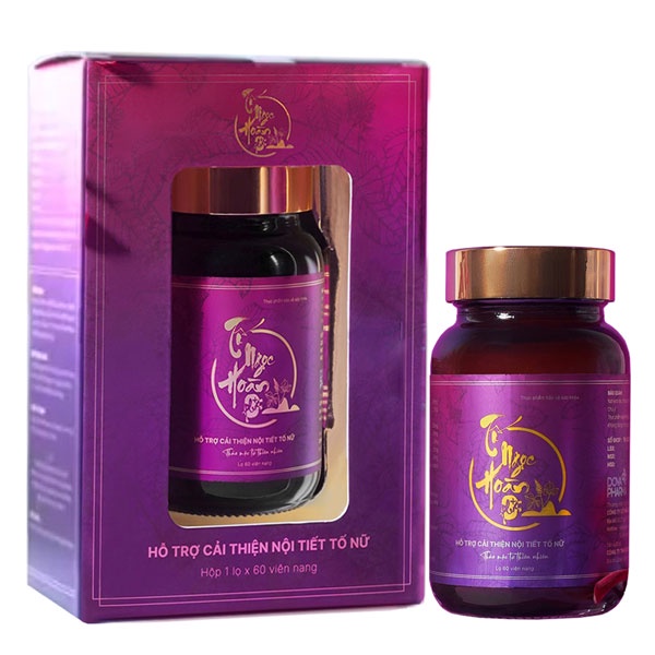 Tố Ngọc Hoàn Plus - Hỗ trợ bổ sung nguồn estrogen thực vật, chống lão hoá, giảm nám, tàn nhang (60 viên)