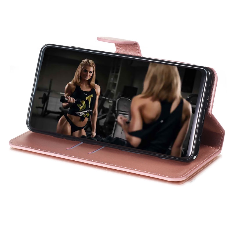 Bao da điện thoại nắp gập phong cách cổ điển tích hợp ví cho Samsung Galaxy S10 S10E S9 S8 S7 Plus Edge | BigBuy360 - bigbuy360.vn