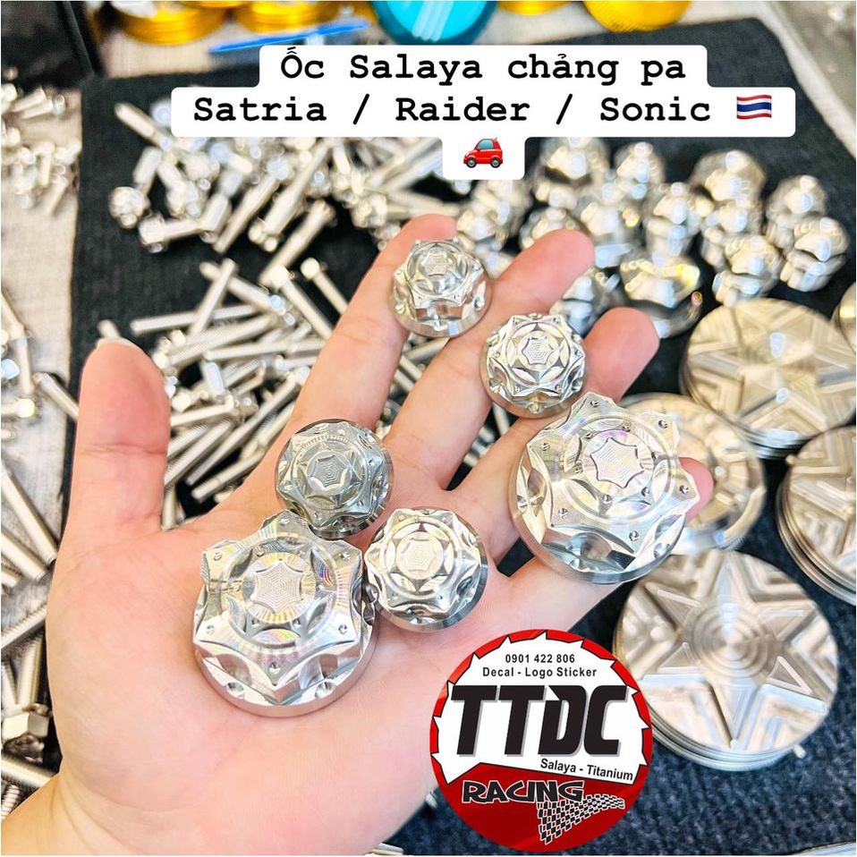 Ốc salaya gắn chảng pa Satria Sonic mẫu G3 🇹🇭