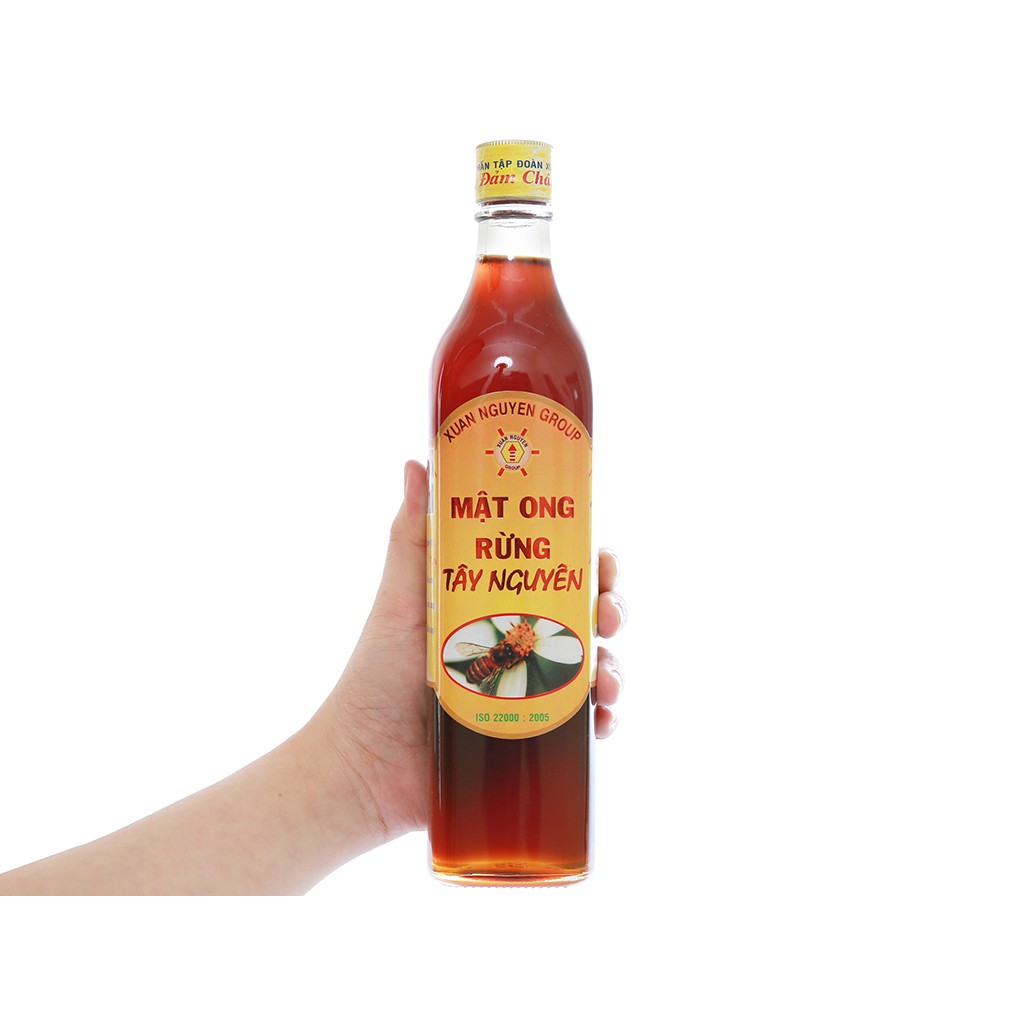 Mật ong rừng Tây Nguyên Xuân Nguyên 500ml - Mật ong nguyên chất