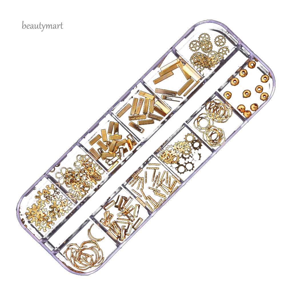 Hộp 12 Kiểu Họa Tiết Trang Trí Móng Tay