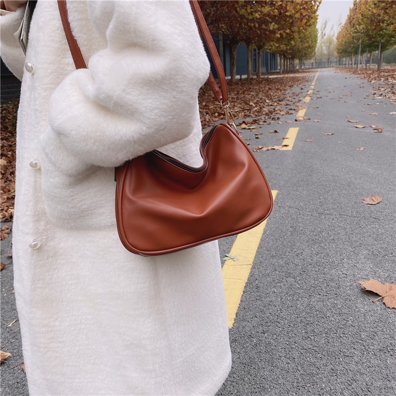 Túi Đeo Chéo Vai Sức Chứa Lớn Phong Cách Hàn Quốc Hàng Mới 2020 Dành Cho Nữ