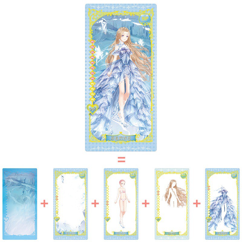 Card trong suốt Ngôi Sao Thời Trang Miracle Nikki - Tinh Mộng - card trong thẻ bài thay đổi trang phục