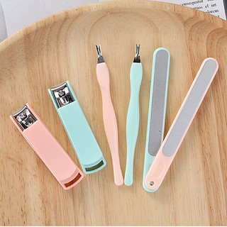 Set dũa - bấm móng tay 3 món Lameila