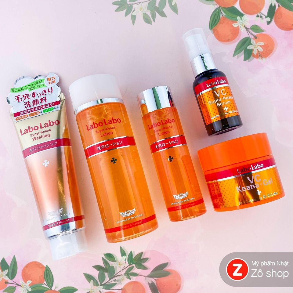 Set Labo Labo Super Keana se khít lỗ chân lông chuyên sâu