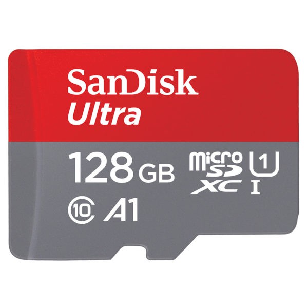 Thẻ nhớ MicroSDXC SanDisk Ultra A1 128GB Class 10 U1 100MB/s (Đỏ) - Nhất Tín Computer