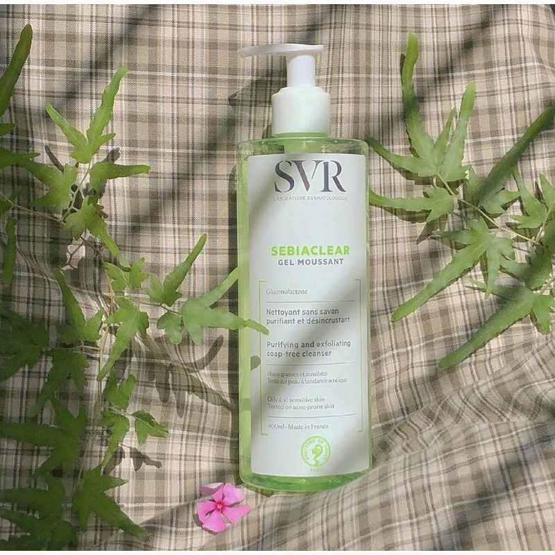 Sữa Rửa Mặt Dạng Gel SVR SEBIACLEAR MOUSSANT - Pháp