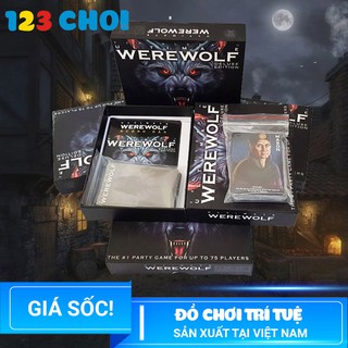 Đồ chơi bài Ma sói phiên bản Ultimate Deluxe Việt hóa, gồm 78 thẻ bài, game nhập vai hấp dẫn mọi thời đại