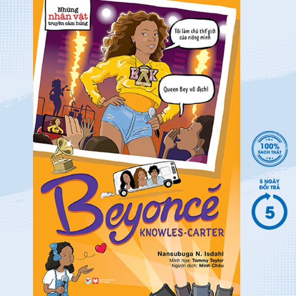 Sách - Những Nhân Vật Truyền Cảm Hứng - Beyoncé Knowles - Carter - TV