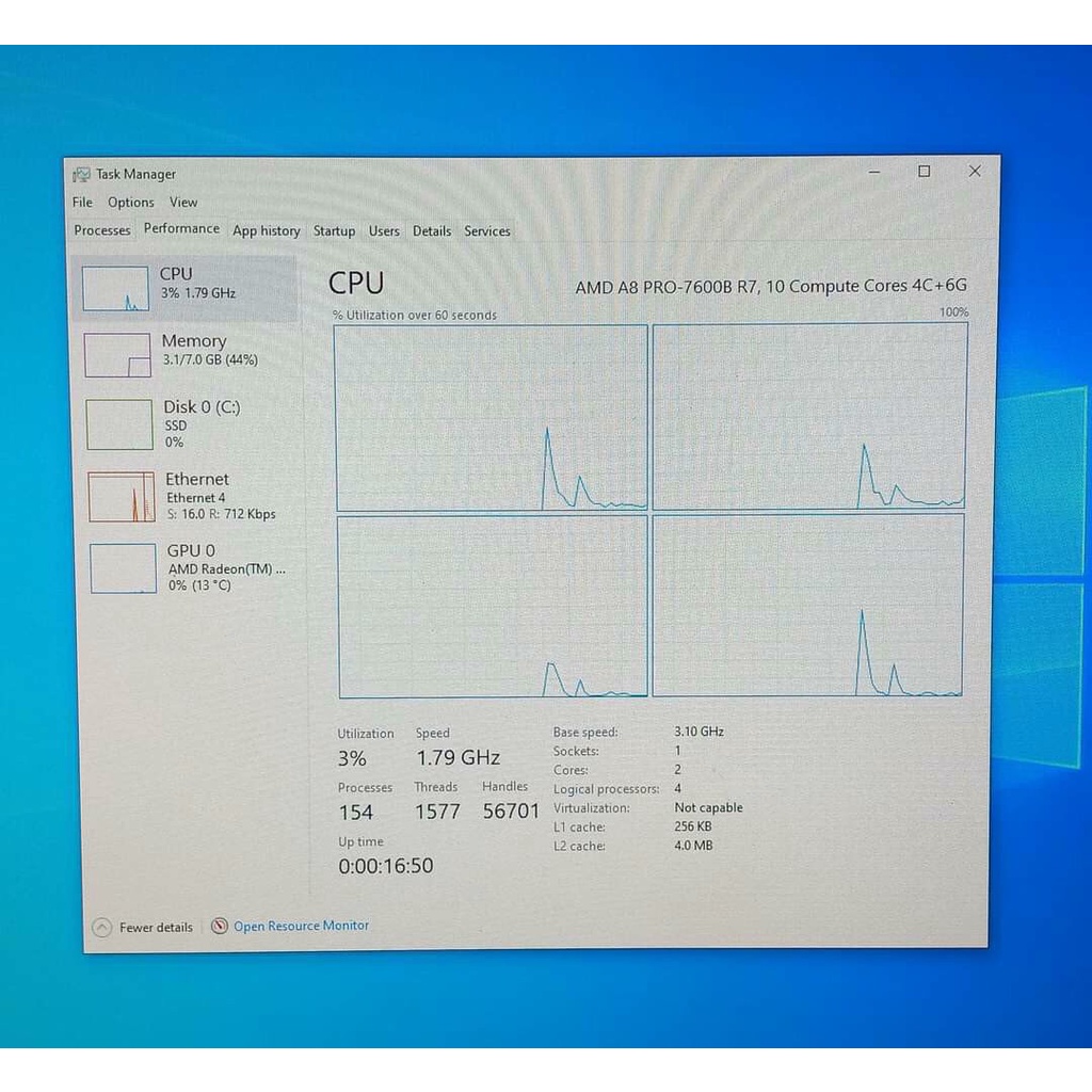 Máy Tính Đồng Bộ HP EliteDesk 705 G1 SFF Dòng Máy Tính Mini Nhỏ Gọn Dùng Cho Văn Phòng , Giải Trí, Học Tập