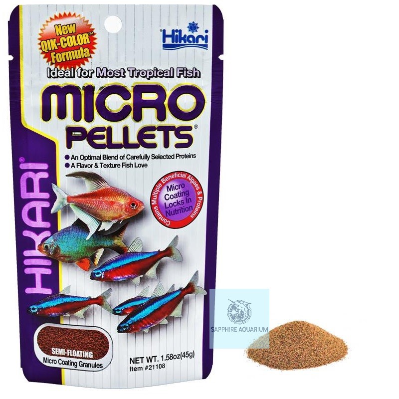 Thức ăn cá Hikari Tropical Micro Pellets