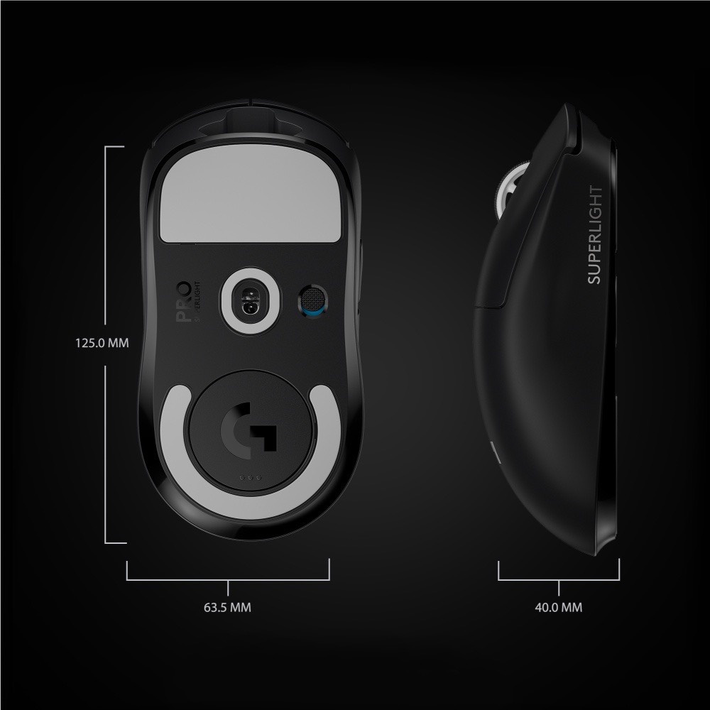 Chuột Chơi Game Không Dây Logitech G Pro Wireless 16000DPI RGB 8 Phím - Hàng Chính Hãng - Ngoc Vien Store