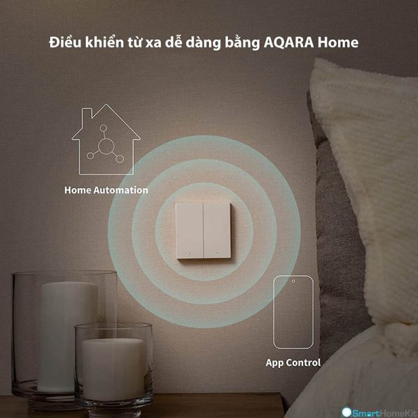 Aqara H1 - Công tắc vuông âm tường thông minh, bản Quốc Tế mới nhất 2021 - BH 1 Năm