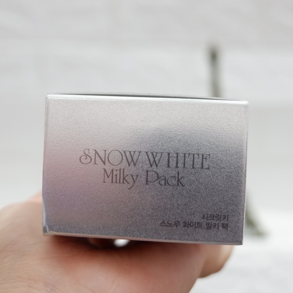 Kem Dưỡng Trắng Da Snow White Milky Pack Secret Key chính hãng Hàn Quốc 200ml NPP Shoptido