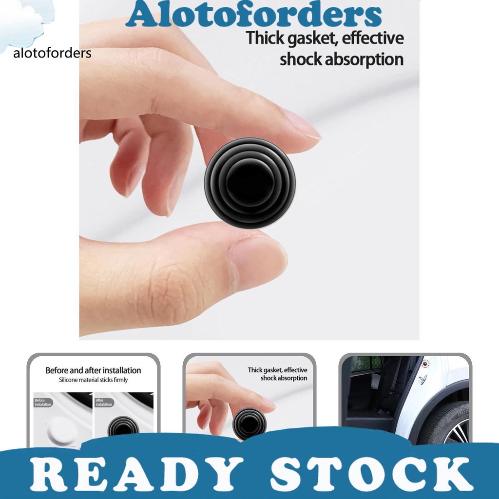 Miếng Dán Silicone Cách Âm Chống Trầy Xước Cho Cửa Xe Hơi