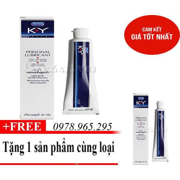 Gel bôi trơn durex KY - tặng thêm 1 chai cùng loại [ chinh hãng]