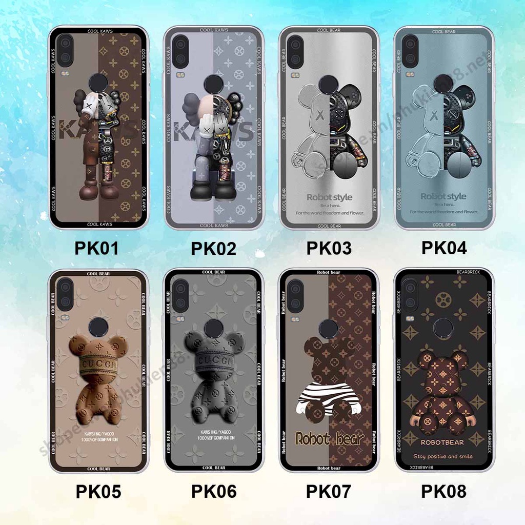 Ốp Vsmart Active 1 / Active 1 Plus / Active 1+ bear, k@ws thương hiệu phong cách ốp lưng thời trang cao cấp