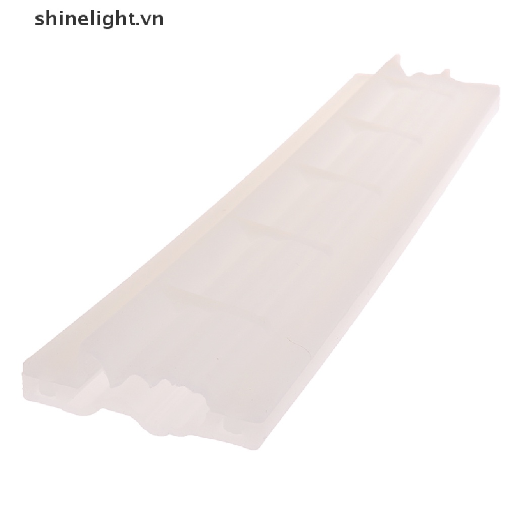 Khuôn Silicon Làm Ống Xà Phòng Hình Trụ DIY