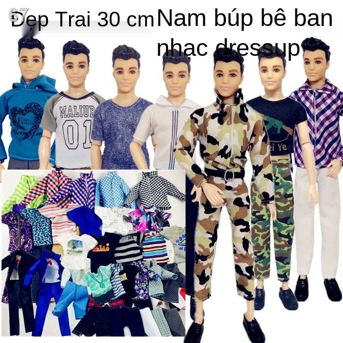 đẹp trai 32 cm đồ chơi trẻ em nam Búp bê Barbie công chúa bạn quần áo mặc phù hợp với cặp đôi trang trí đám cướiM