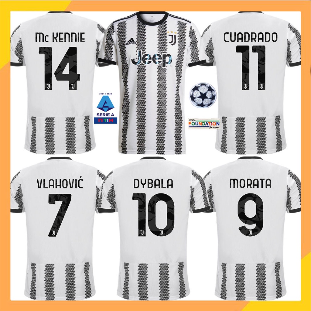 Áo Thun Bóng Đá Số 22/23 JUV 2022 2023 JUV